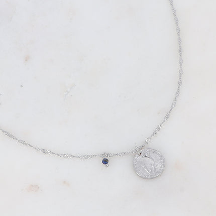 Fleury Necklace - Flower and Birth Month