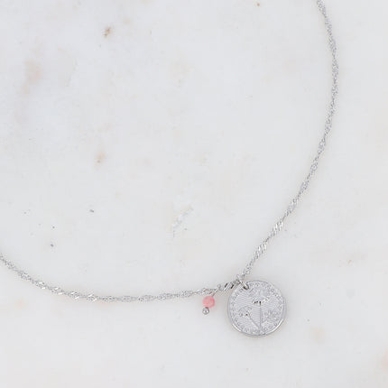 Fleury Necklace - Flower and Birth Month