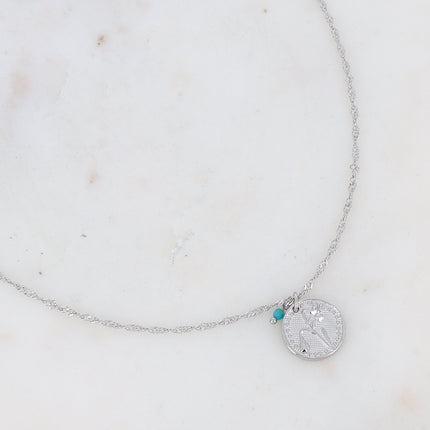 Fleury Necklace - Flower and Birth Month