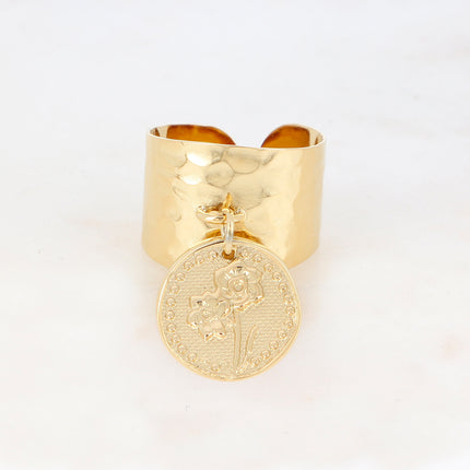 Bague Fleury et mois de naissance