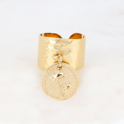 Bague Fleury et mois de naissance