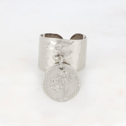 Bague Fleury et mois de naissance