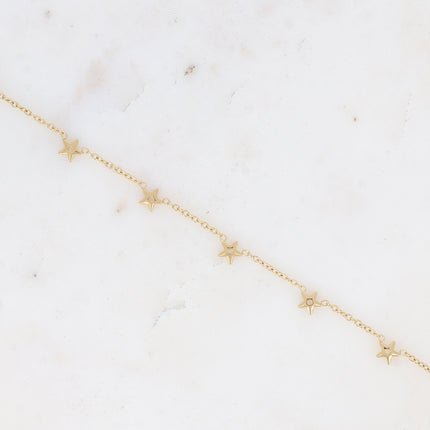 Bracelet - pampilles étoiles