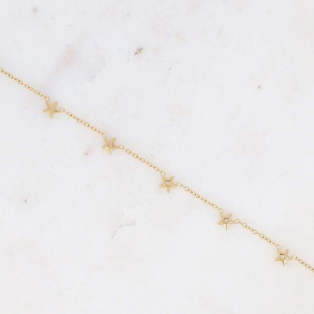 Bracelet - pampilles étoiles