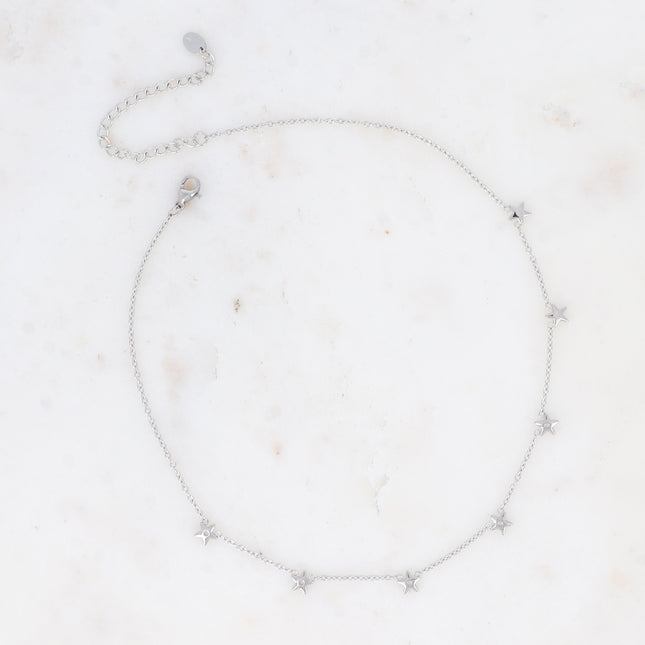 Necklace - star tassels