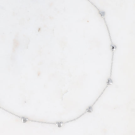 Collier - pampilles coeur