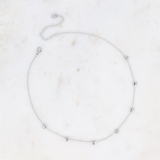 Heart tassel necklace