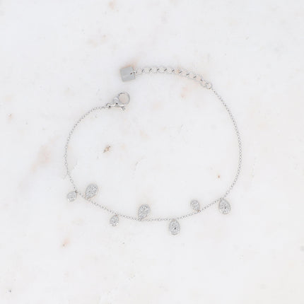 Bracelet Zia - mini gouttes texturées