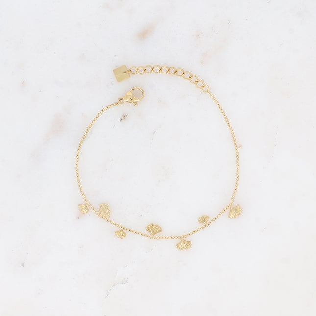 Bracelet Méloé - mini ginkos