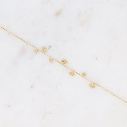 Bracelet Méloé - mini ginkos