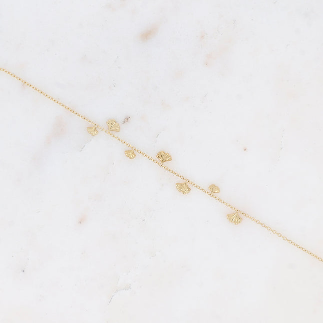 Bracelet Méloé - mini ginkos