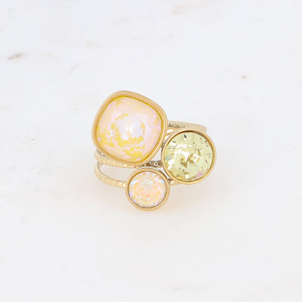 Bague Trilogie - cristaux Swarovski®