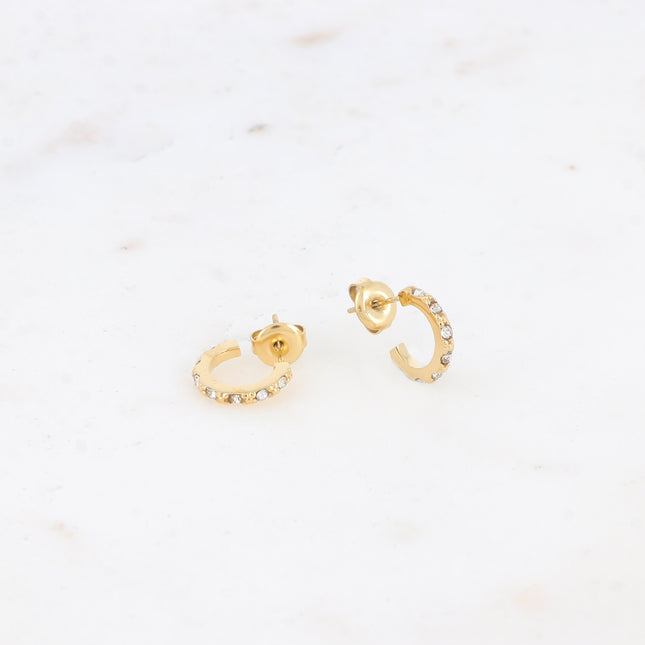 Mini créoles Vivia - oxydes de zirconium