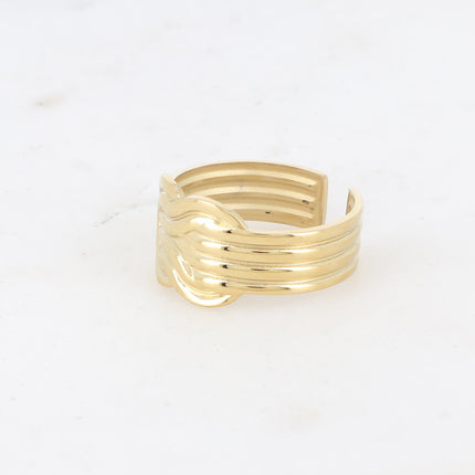 Bague - lignes et noeud