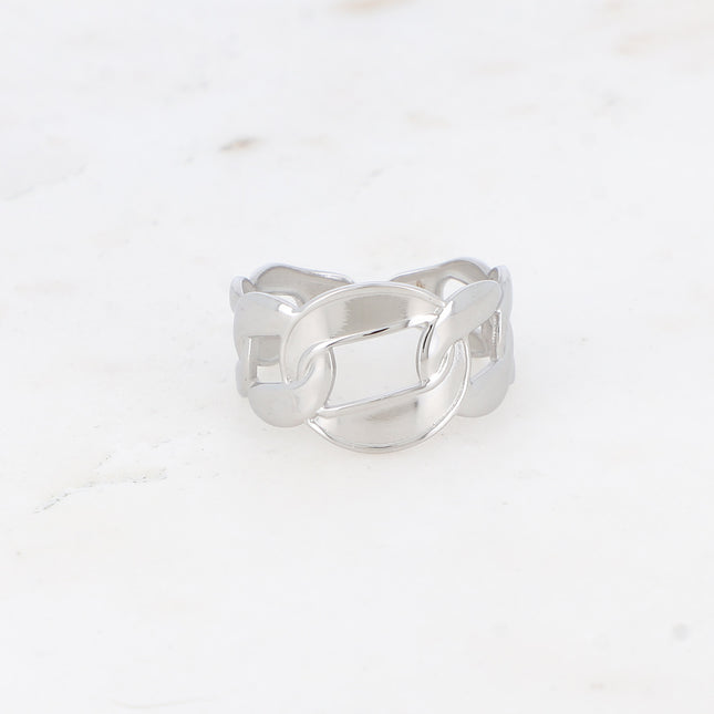 Ring - thick openwork mesh
