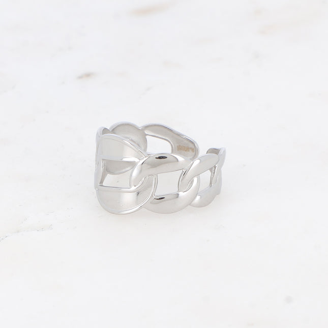 Ring - thick openwork mesh