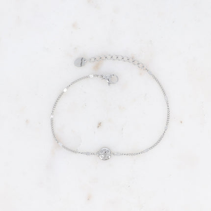Bracelet - coccinelle aux tâches gravées