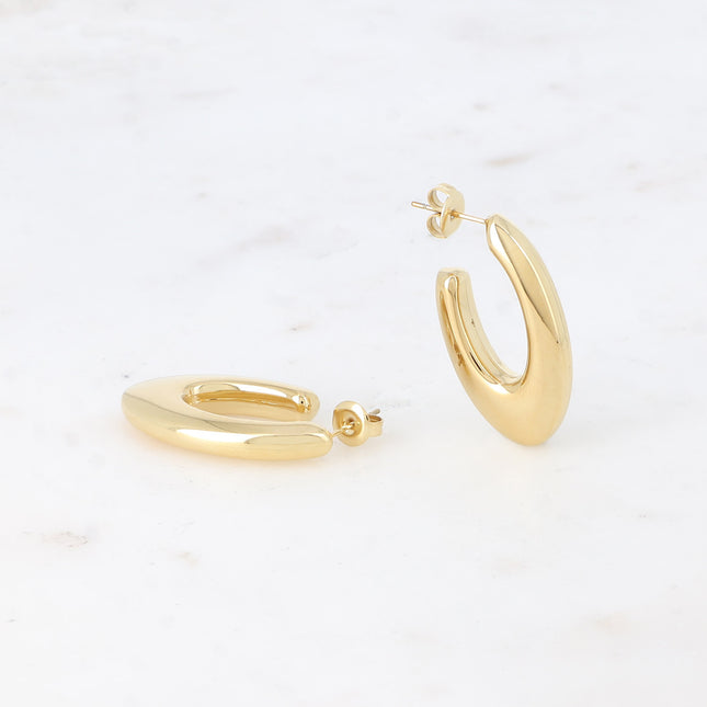Creoles - thick oval