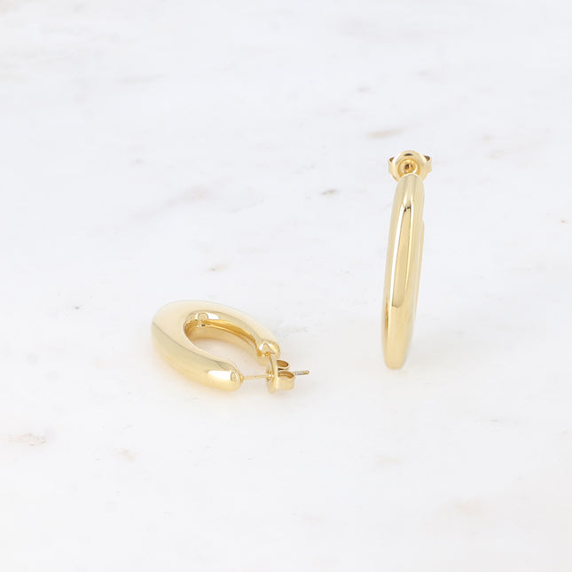 Creoles - thick oval