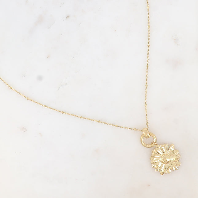 Collier Daisy - fleur marguerite