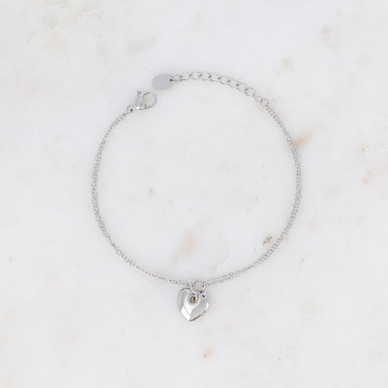 Bracelet Alda - pendentif coeur