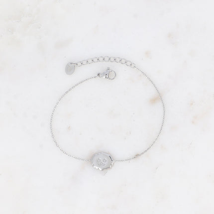 Bracelet - pendentif tête de chiot