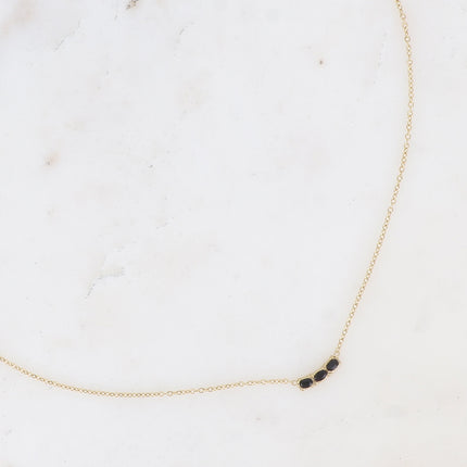 Collier Erica - 3 oxydes de zirconium