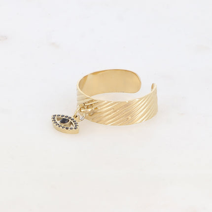 Bague Oulila - oeil de oxydes de zirconium