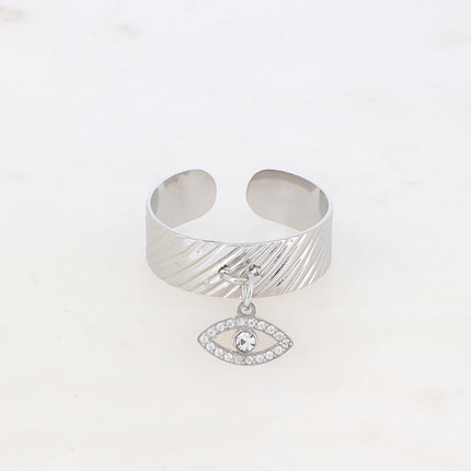 Bague Oulila - oeil de oxydes de zirconium