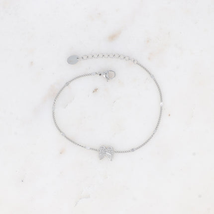 Bracelet Diane - ailes gravées