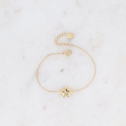 Bracelet Virginie - nuage et étoile ajourée