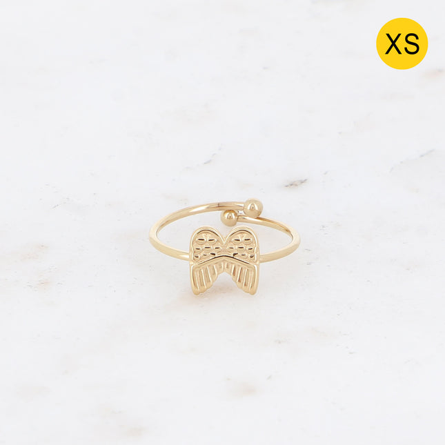 Diane XS ring - textured wings