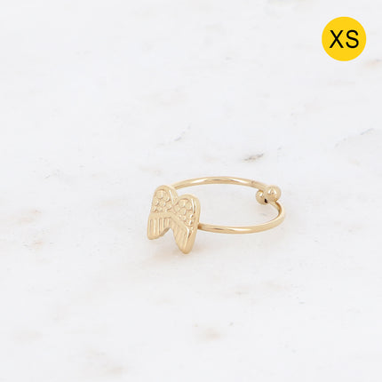 Bague Diane XS - ailes texturées