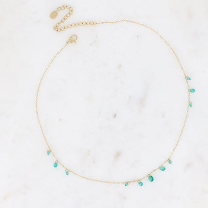 Collier - 11 petits cristaux