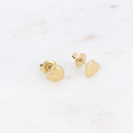 Boucles puces - coeur