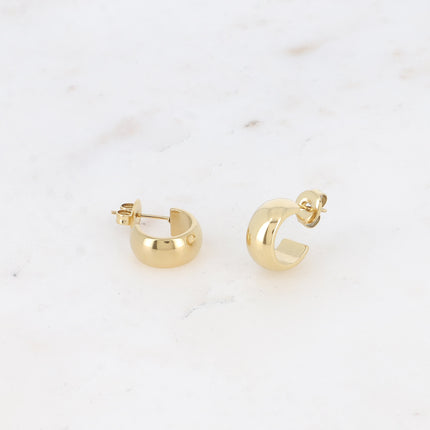Hoop earrings - mini, classic 1.3cm