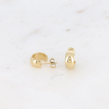 Hoop earrings - mini, classic 1.3cm