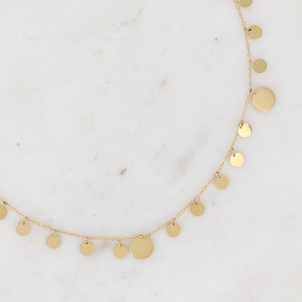 Collier Bullinatie - pampilles rondes