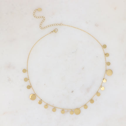 Collier Bullinatie - pampilles rondes