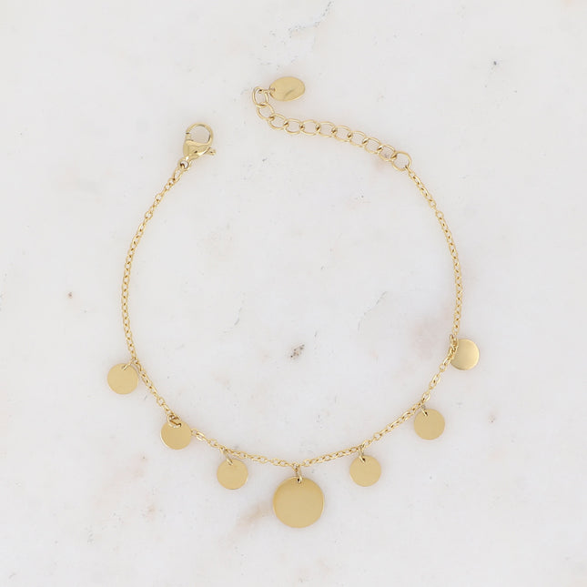 Bracelet Bullinatie - pampilles rondes