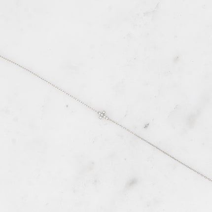 Bracelet - mini croix avec oxydes de zirconium