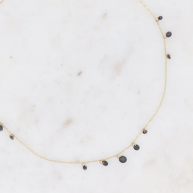 Collier - 11 petits cristaux