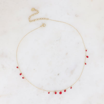 Collier - 11 petits cristaux