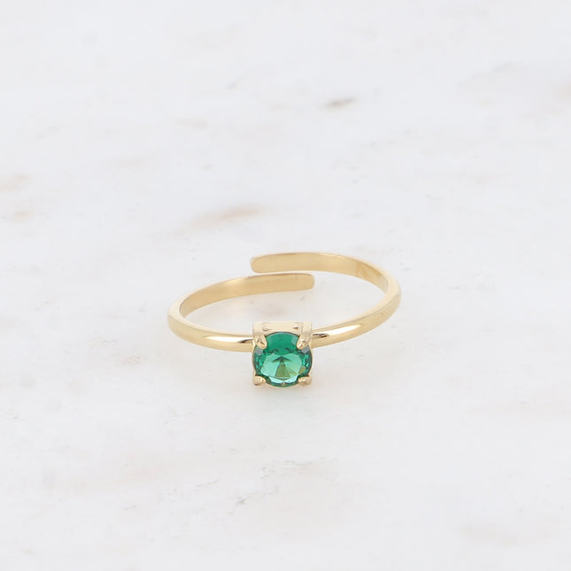 Ring - round crystal