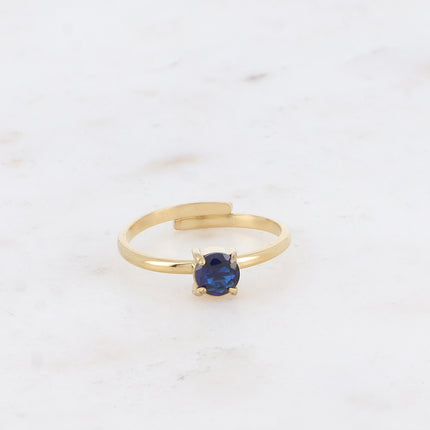 Bague - cristal rond