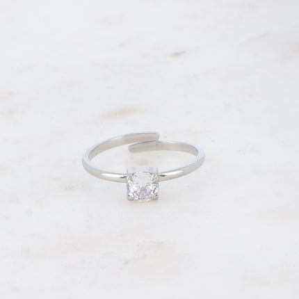 Bague - cristal rond