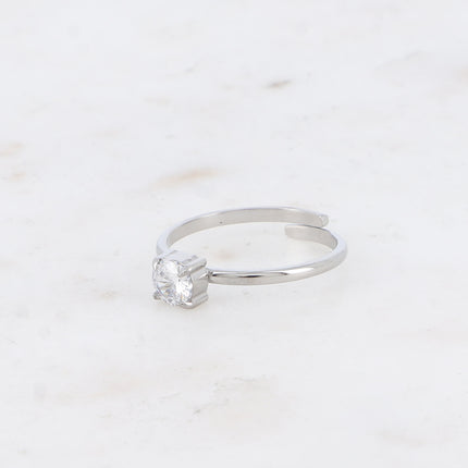 Bague - cristal rond