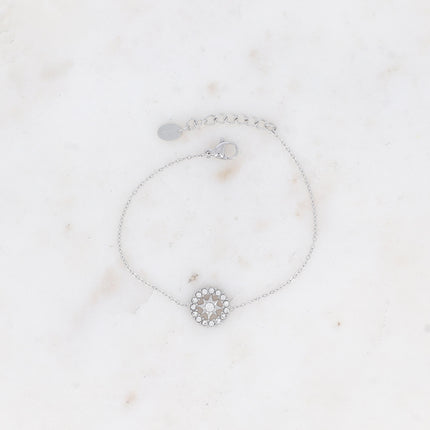 Bracelet Faisca - roue étoilée et oxydes de zirconium