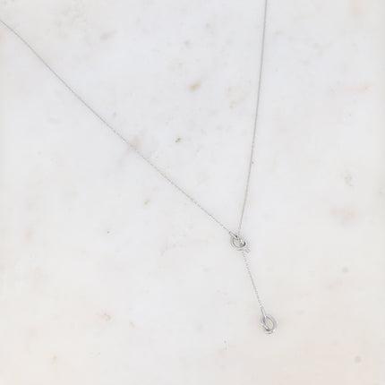 Collier en Y Lésina - double noeud