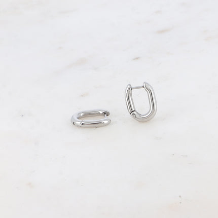 Créoles Lundino - ovales 12x14,5mm